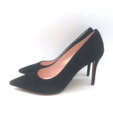 Celine Pointed Toe Pumps Black Suede Size 36