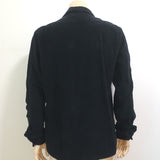 Stone Island Corduroy Long Sleeve Shirt Black Size Large