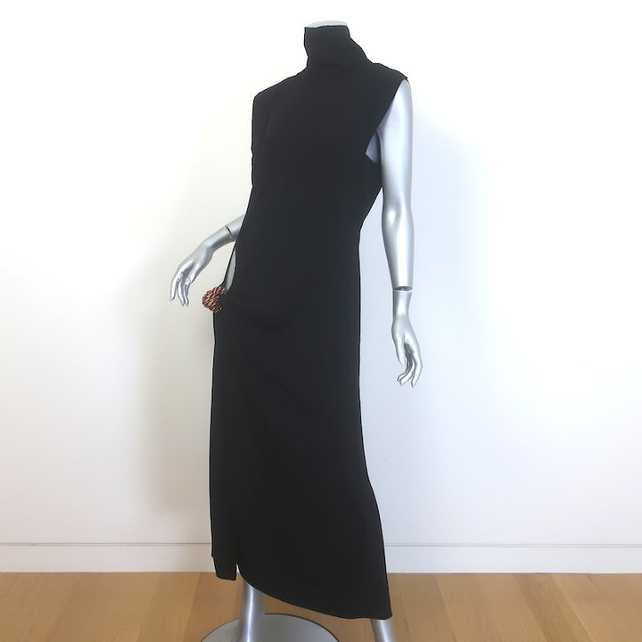 Johanna Ortiz Feminine Forces Cutout Ankle Dress Black Size 8