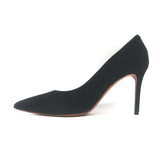 Celine Pointed Toe Pumps Black Suede Size 36
