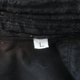 Stone Island Corduroy Long Sleeve Shirt Black Size Large