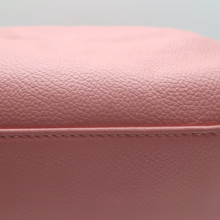 Chanel 2004 Cerf Executive Tote Pink Caviar Leather Large Shoulder Bag