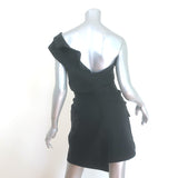 Alexander Wang Deconstructed Tie-Front Mini Tuxedo Dress Black Size 4 NEW