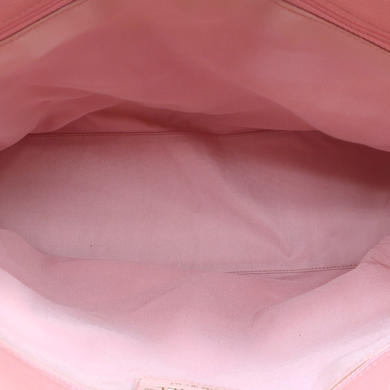 Chanel 2004 Cerf Executive Tote Pink Caviar Leather Large Shoulder Bag