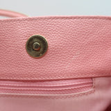 Chanel 2004 Cerf Executive Tote Pink Caviar Leather Large Shoulder Bag