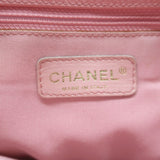 Chanel 2004 Cerf Executive Tote Pink Caviar Leather Large Shoulder Bag
