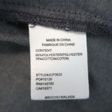 Brochu Walker The Havana Puff Sleeve Tiered Midi Dress Gray Chambray Size Small