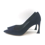 Christian Dior Songe Pointed Toe Pumps Navy Suede Size 36
