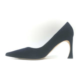 Christian Dior Songe Pointed Toe Pumps Navy Suede Size 36
