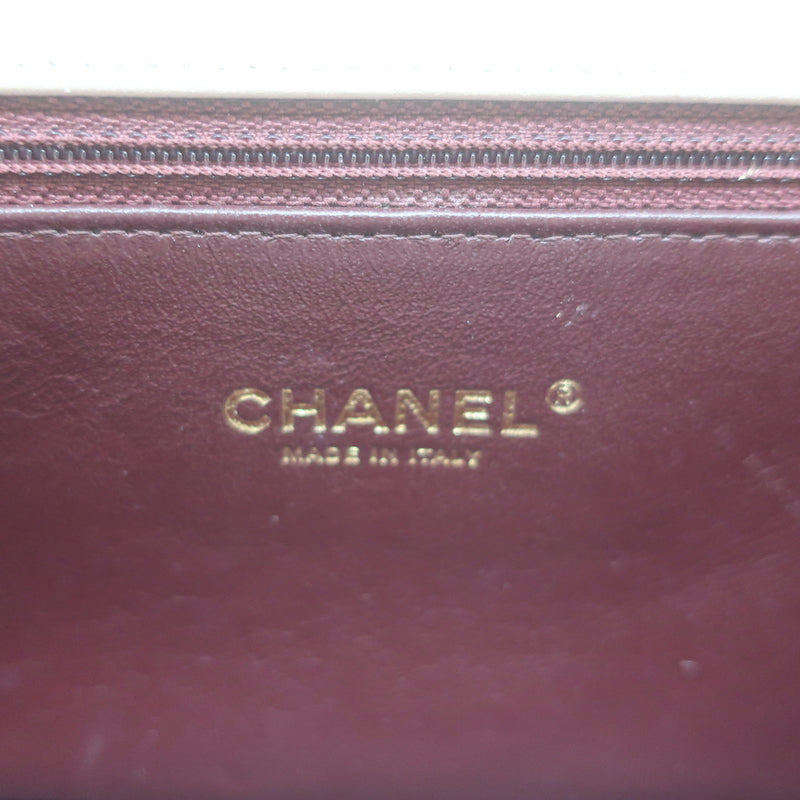 Chanel 2016 Coco Envelope Flap Bag Beige Chevron Quilted Leather Crossbody
