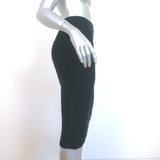 Chanel Ribbed Knit Pencil Skirt Navy Size 36