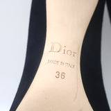 Christian Dior Songe Pointed Toe Pumps Navy Suede Size 36