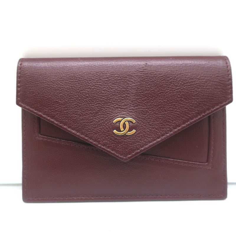 Chanel 2016 Coco Envelope Flap Bag Beige Chevron Quilted Leather Crossbody