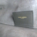 Saint Laurent Shopping Tote Dark Gray Leather Large Shoulder Bag