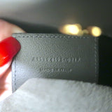 Saint Laurent Shopping Tote Dark Gray Leather Large Shoulder Bag