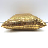 Whiting & Davis Gold Mesh Kiss Lock Mini Evening Bag