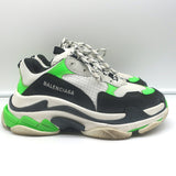 Balenciaga Triple S Sneakers White/Neon Green/Black Size 38