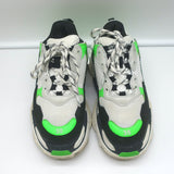 Balenciaga Triple S Sneakers White/Neon Green/Black Size 38