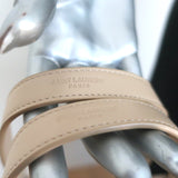 Saint Laurent LouLou Small Tote Beige Y Quilted Leather Crossbody