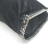 Stella McCartney Falabella Medium Shoulder Bag Black Faux Leather NEW
