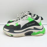 Balenciaga Triple S Sneakers White/Neon Green/Black Size 38