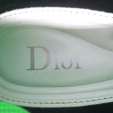 Christian Dior Fusion Floral Beaded Low Top Sneakers Black Mesh Size 37.5