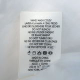 Alice + Olivia Eloisa Tie-Strap Mini Dress White & Black Linen-Blend Size 2