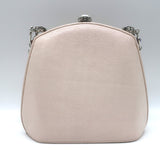 Judith Leiber Jewel-Strap Mini Bag Light Pink Lizard Skin