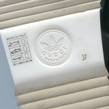 Gucci x Adidas GG Terry Cloth Platform Slide Sandals Green Size 37