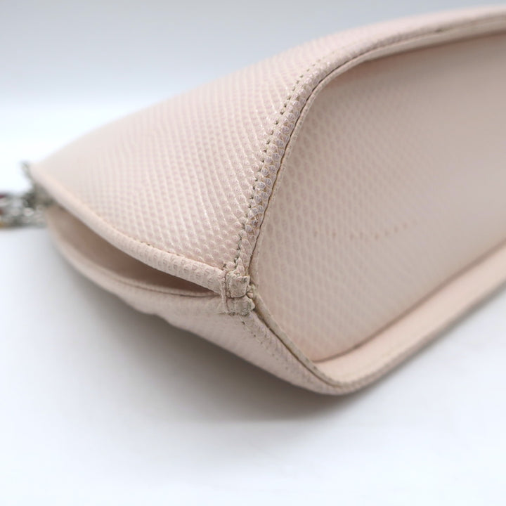 Judith Leiber Jewel-Strap Mini Bag Light Pink Lizard Skin