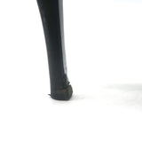 Saint Laurent Tribute 105 Platform T-Strap Sandals Black Patent Leather Size 37