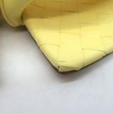Bottega Veneta Lido Mules Pastel Yellow Intrecciato Leather Size 40
