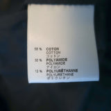 Louis Vuitton Hooded Windbreaker Jacket Black Cotton-Blend Size 36