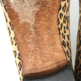 Manolo Blahnik Tere Leopard Print Ballet Flats Brown Size 38
