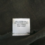 MISA Ruffled Mini Dress Verene Olive Grommet-Trim Gauze Size Small