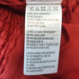 FARM Rio Petals Bodice Jumpsuit Red Linen Size Extra Small NEW