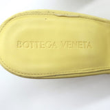 Bottega Veneta Lido Mules Pastel Yellow Intrecciato Leather Size 40