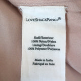 LoveShackFancy Lyric Tiered Tulle Midi Skirt Blush Size 4