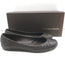 Bottega Veneta Intrecciato Leather Ballet Flats Dark Brown Size 38