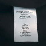 Veronica Beard Tiered Midi Dress Sabina Navy/Multi Paisley Print Chiffon Size 4