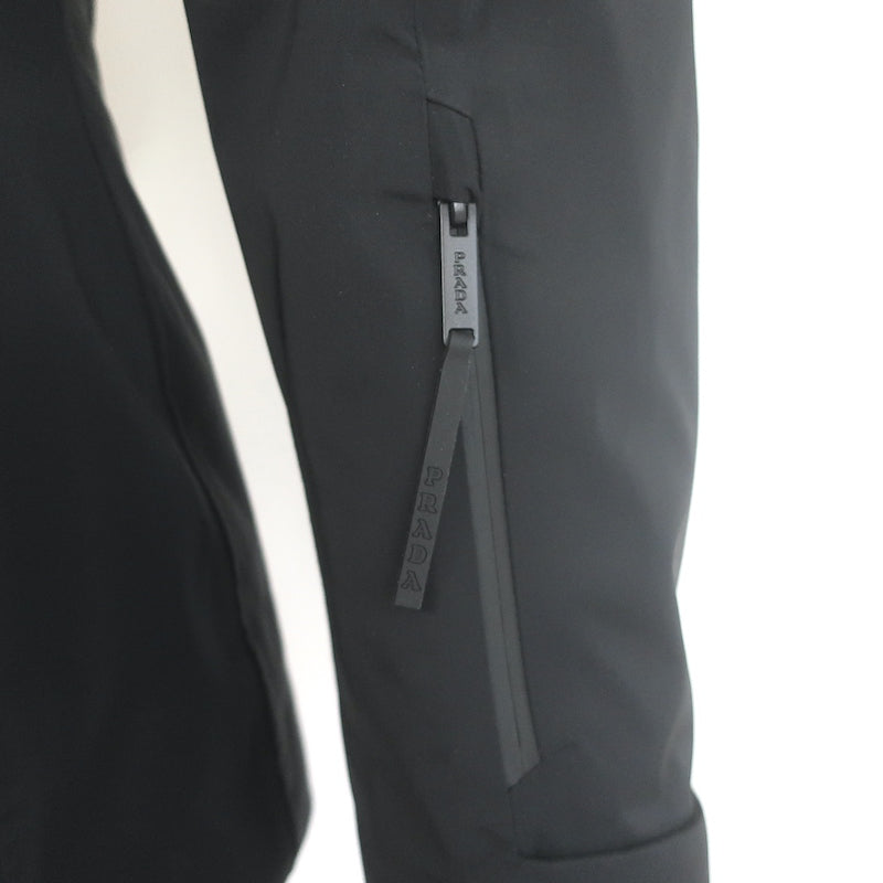 Prada Re-Nylon Extreme-Tex Stretch Ski Suit Black Size Medium NEW