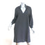 Brochu Walker Amaia Dress Charcoal Size Small 3/4 Sleeve V-Neck