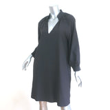Brochu Walker Amaia Dress Charcoal Size Small 3/4 Sleeve V-Neck