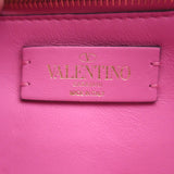 Valentino Roman Stud Rainbow Knit Chain Strap Shoulder Bag NEW
