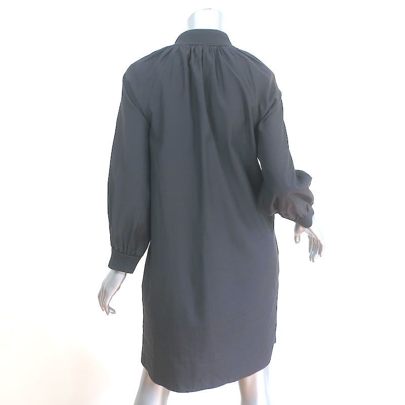 Brochu Walker Amaia Dress Charcoal Size Small 3/4 Sleeve V-Neck
