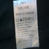 Balmain Multi-Pocket Leather Moto Jacket Black Quilted Leather Size 36