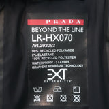 Prada Re-Nylon Extreme-Tex Stretch Ski Suit Black Size Medium NEW