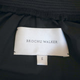 Brochu Walker Amaia Dress Charcoal Size Small 3/4 Sleeve V-Neck