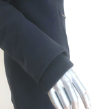 Prada Linea Rossa Hooded Padded Coat Dark Navy Size 40 Zip-Up Jacket