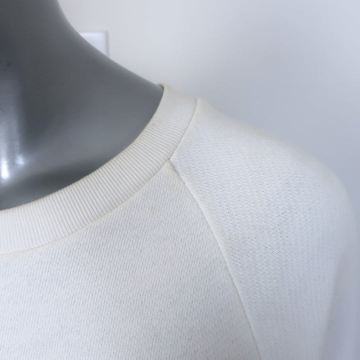 Gucci Cities Short Sleeve Sweatshirt Top White Cotton Size Extra Small